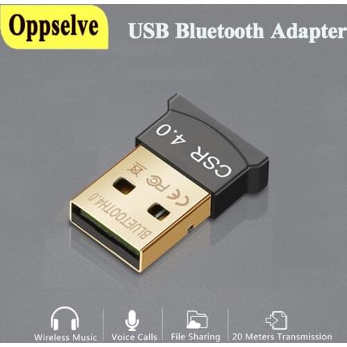 Wireless USB Bluetooth Adapter Bluetooth 4.0 Dongle Music Sound Receiver Adaptador Bluetooth Transmitter For Computer PC Laptop
