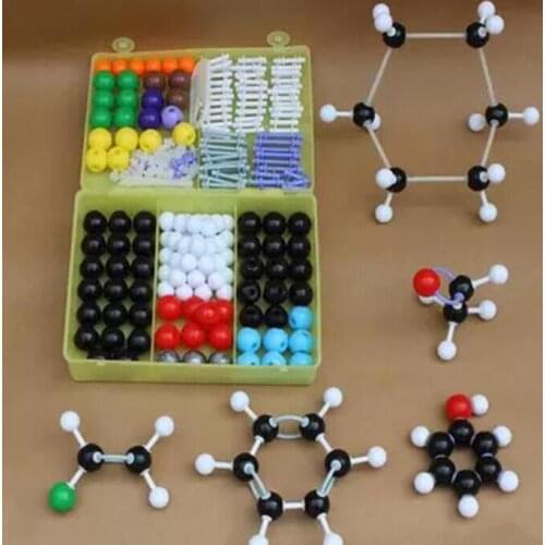 Organic Chemistry Atom Molecular Model Kit Set for High School Teachers and Students Experimental Teaching
