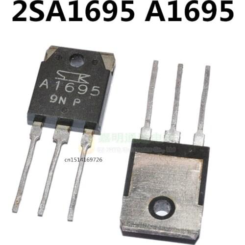 Original New / 5pcs / A1695 2SA1695 TO-3P -140V -10A