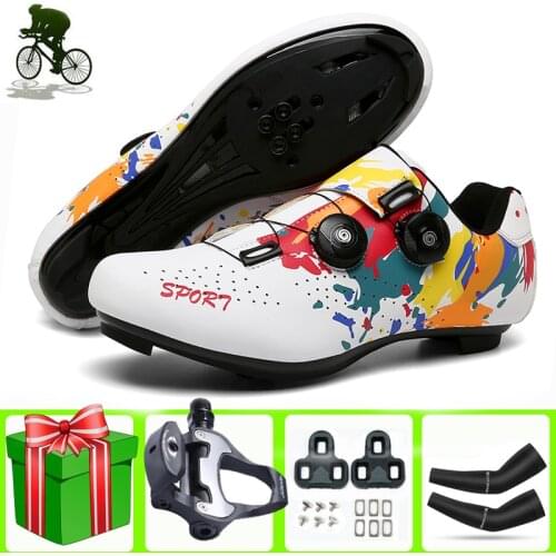 Professional Sports Road Bicycle Shoes Outdoor Sports Bicycle Sapatilha Ciclismo Men Sneakers Self-locking Bicicleta Carretera