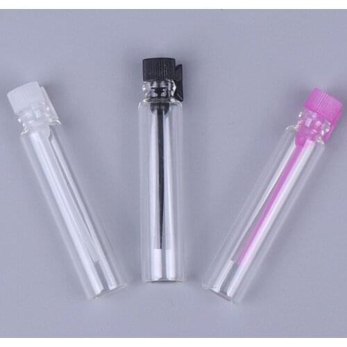 10pcs/Lot 2ml Perfume Glass Bottle For Essential Oils Empty Bottles