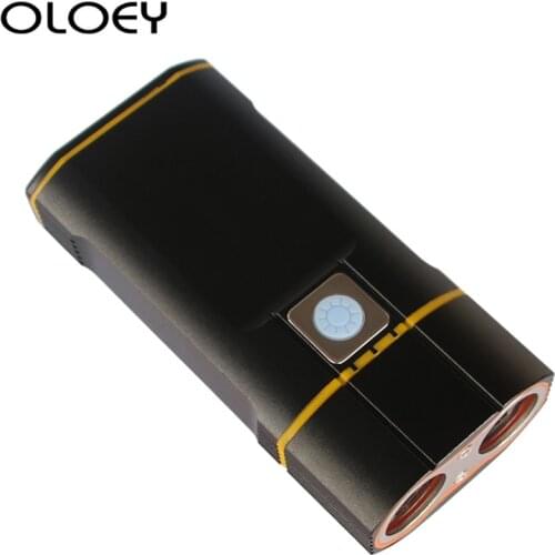 Bicycle Light 2xCREE XM-L2 LED Cycling Lamp Bicycle Bike Light Head Front Lights Flashlight Back Rear Light With Holder,Battery