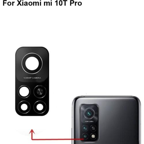 High quality For Xiaomi mi 10T Pro Back Rear Camera Glass Lens test good Xiao Mi 10 T Pro Replacement Parts 10TPro
