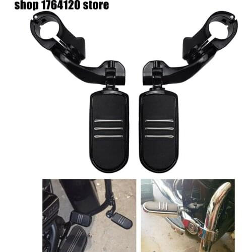 Motorcycle Engine Guard Highway Foot Pegs Footpeg Kits For Harley Touring Softail Sportster Electra Glide Road King Street Glide