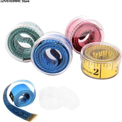 1.5M Mini Body Measuring Ruler Sewing Tailor Tape Measure Soft Flat Ruler Centimeter Meter Sewing Measuring Tape