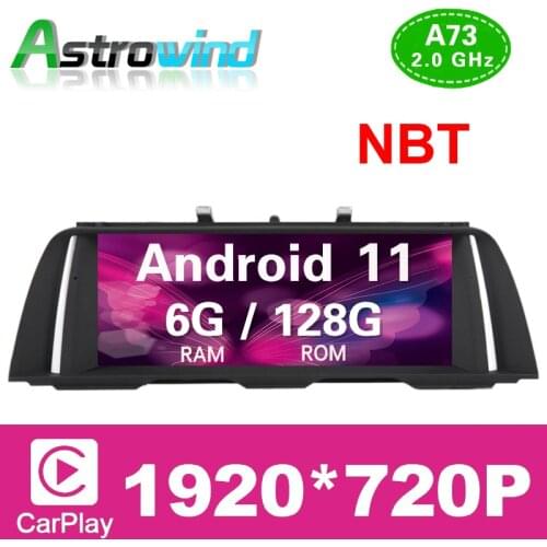 10.25" 6G RAM Android 11 Car GPS Navigation System Media Stereo player ForBMW 5 Series F10 F11 2013 2014 2015 2016 2017 NBT