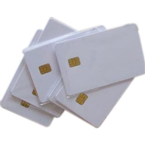 1000pcs PVC Contact Blank IC 5528 4428 chip inkjet printable Smart Cards