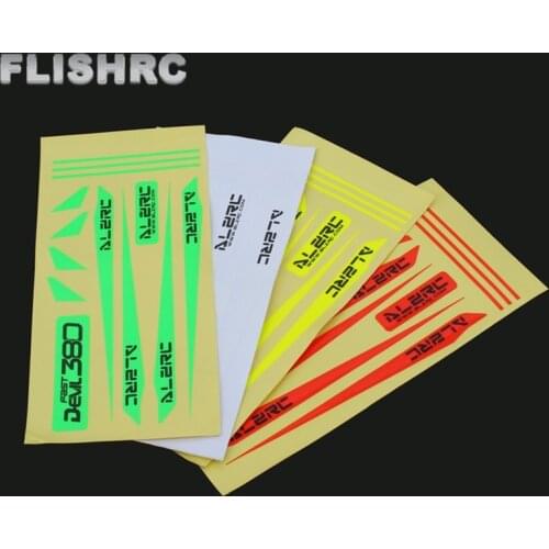 ALZRC - Devil 380 420 FAST Carbon Fiber Landing Skid Color Sticker D380-U10-G