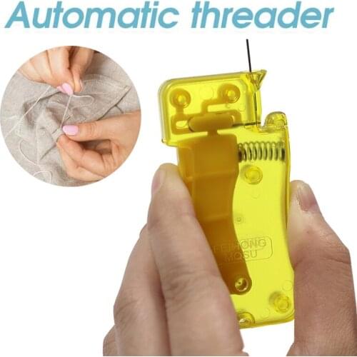 Automatic Needle Threader Sewing Needle Device Hand Machine DIY Tool Sewing Needles Parts For Elderly Household Accessories