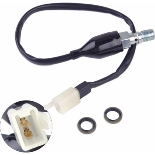 DWCX Universal Motorcycle Hydraulic Brake Light Pressure Switch Banjo Bolt M1x 1.25mm Pitch for Most Japaness Motorcycles