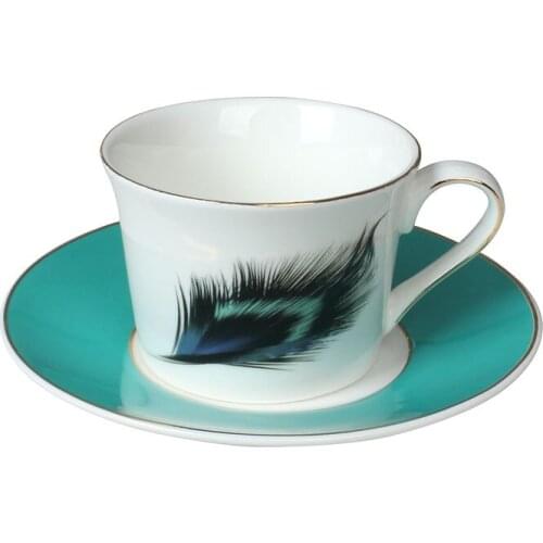 European Cups & Saucers cup coffee cup louisa wedding birthday gift Creative Ceramic tea cup home decoration