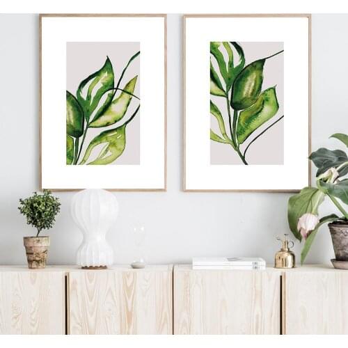 EYES ON WALLS Wall Watercolor Paintings