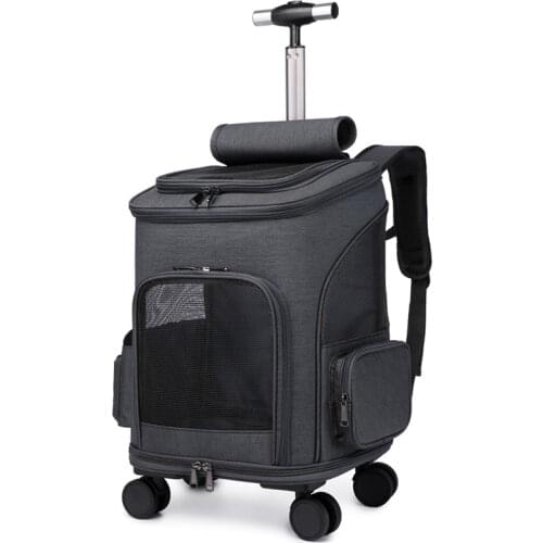 Dog strollers for small dogs cat pet car Travel to carry A cart folding The cat and dog kennel outdoor travel accessories