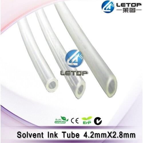 Mutoh solvent printer ink pipes/vacuum tube 4.2x2.8mm ink pipe(length:50M)