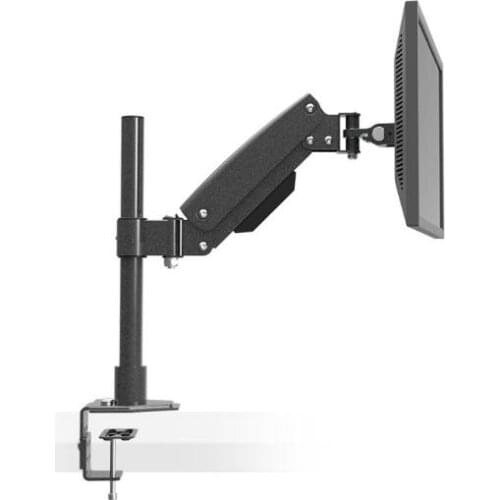 Desktop Clamping Heavy Duty Full Motion Gas Spring LCD LED Monitor Holder Arm Grommet Mount Height Adjustable Loading 10kgs L151