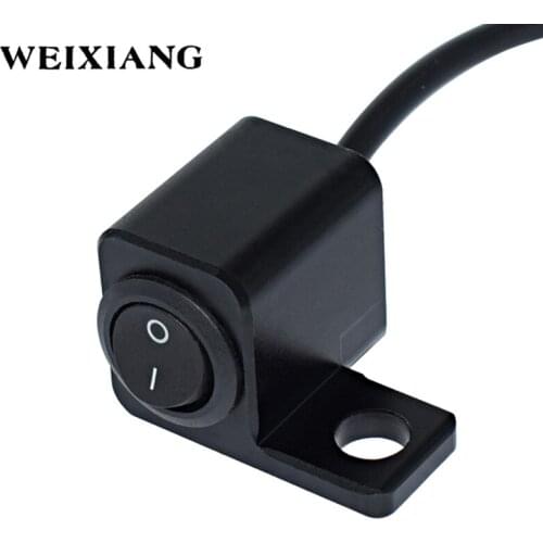 CNC Aluminum Alloy Motorcycle Switches Handlebar Mount Switch Headlight Hazard Brake Fog Light ON OFF Switch Button