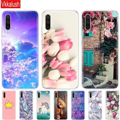 Silicon Cover For Xiaomi MI A3 Case Full Protection Soft tpu Back Cover Phone Cases For Xiomi MI A3 bumper Coque