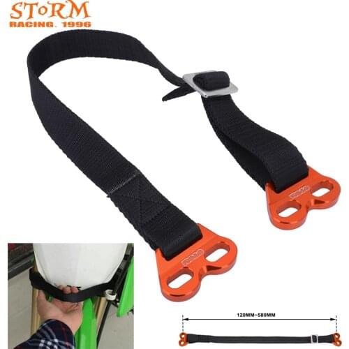 Motocross Motorcycle Rescue Pull Strap Sling Belt For KAWASAKI HONDA SUZUKI KX250 RMZ250 YZ125 YZ250 YZ250F CRF250R Enduro