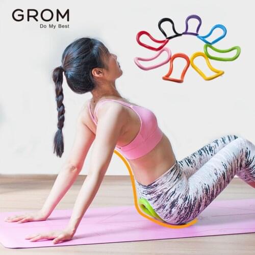 Sport Tool Yoga Stretch Ring Pilates Workout Fitness Circle Training Resistance Support Tool Pilates Instrument Yoga Circle