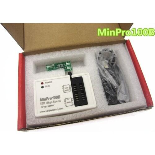 1pcs USB MinPro100B Programmer for Main Board BIOS SPI FLASH 24/25 EEPROM