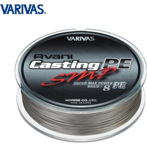 VARIVAS Avani Casting PE SMP #3(50lb) #4(70lb) #5(80lb) #6(90lb) #8(120lb) #10(150lb) - 400m