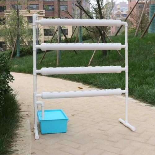 Vertical home balcony pipe soilless cultivation hydroponic machine balcony vegetable machine equipment planting frame