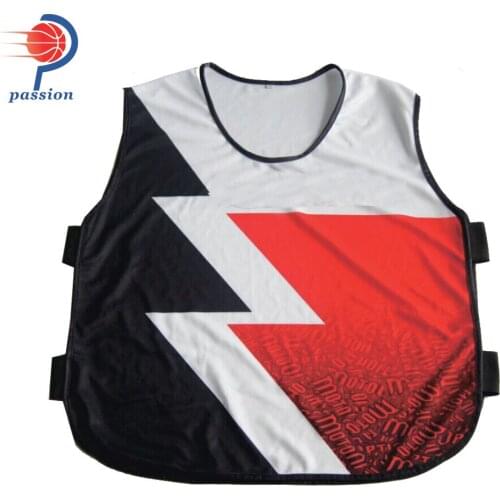 High Quality Sublimation Custom Design Team Training Bibs for Men