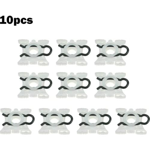 10Pcs Car Front Window Regulator Car Accessories Car Door Window Lifter Clips Rail Sliding Replacements For BMW E36 Z3 Z4 5 7