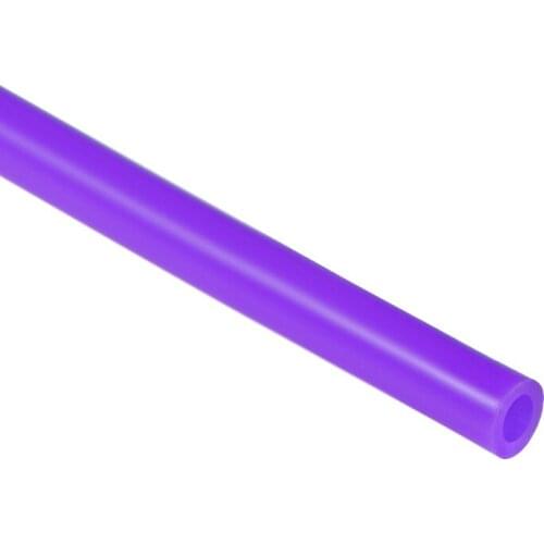 Uxcell 1Pcs Silicone Tubing, 4mm ID x 7mm OD 6.6ft Rubber Tube Air Hose Water Pipe for Pump Transfer, Purple