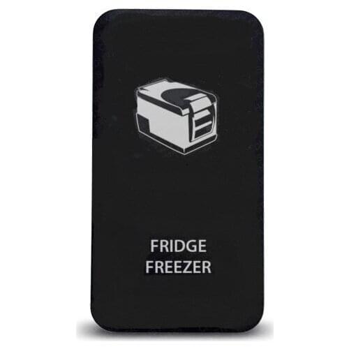 12V Toyotaa Push button switch lasered FRIDGE FREEZER symbol PUSH ON/OFF SWITCH for Land Cruiser Sub Fuel Tank Switch 1993-1997