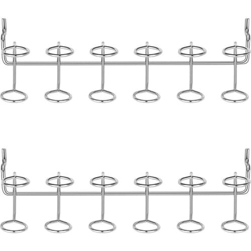 2 Pcs Screwdriver Holder Pegboard Multi-Tool Holder Accessory Pegboard Accessories Multi-Ring Tool Holder for Pegboard