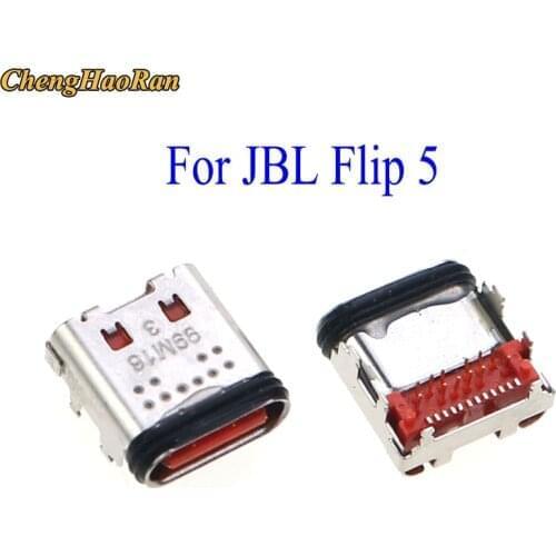 20pcs USB-C Jack Power Connector For JBL Flip 5 Bluetooth Speaker Charging Port Charger Plug Female Socket Dock Type c usb c