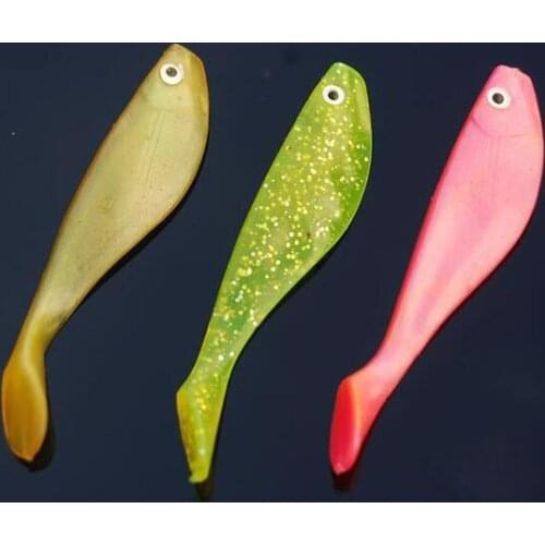 3Pcs Soft bionic mermaid Fish bait 10cm 7g Artificial Japan Lure Bait Wobbler Bass Fishing Tackle