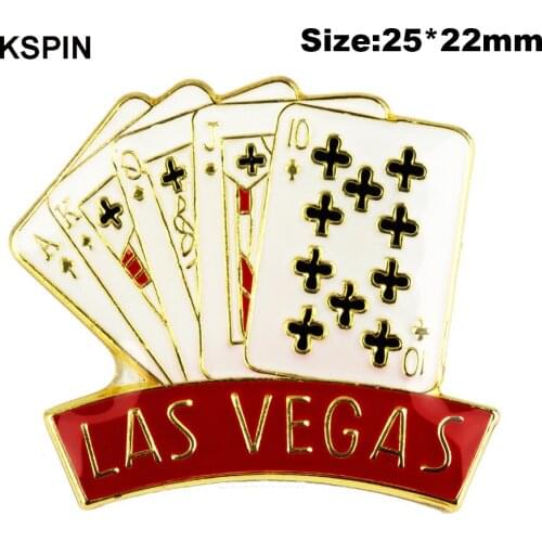 Las Vegas Metal Lapel Pin Badge Anime Icons Childrens Brooch XY0348
