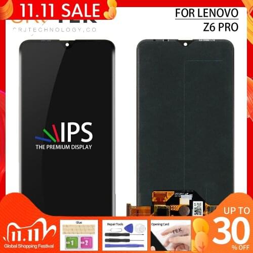 Original For Lenovo Z6 Youth/Z6 Lite LCD Display Panel Touch For Lenovo Z6 Pro Screen Digitizer Sensor Outer Glass Assembly
