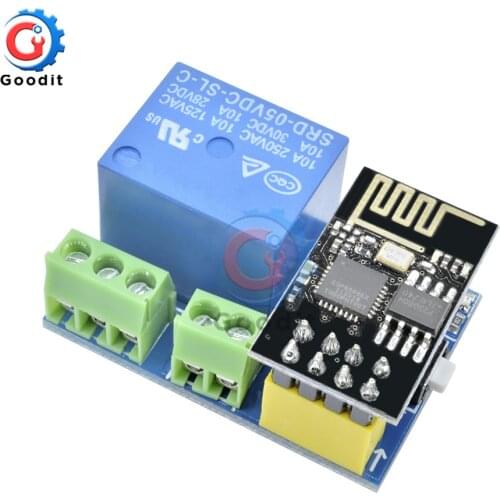 ESP8266 5V 1CH Relay Module ESP-01/01S WIFI Module for Arduino UNO R3 Mega2560 Nano Raspberry Pi Smart Home Wireless Relay Board