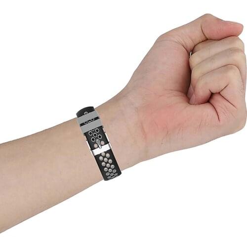 Watch Band 18mm Buckle-style Two-colors Wristwatch Strap Bracelet Belt With Tools for Huawei Watch Fit Watch