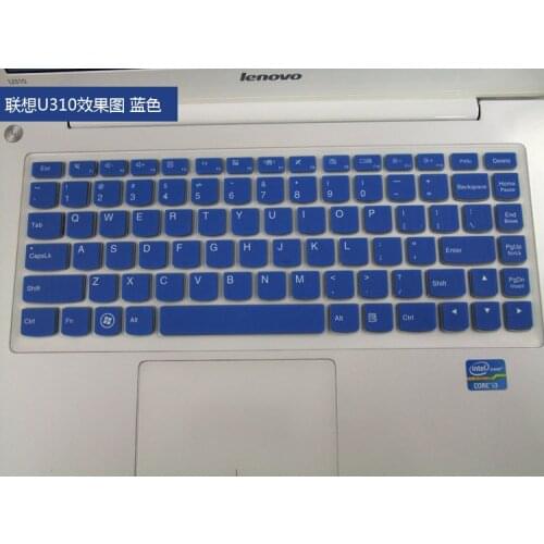Silicone Keyboard Cover Protector Skin for Lenovo IdeaPad U310 U300S U400 U410 U430 U430T S300 S400 S400T S405 S410,S415 S415T