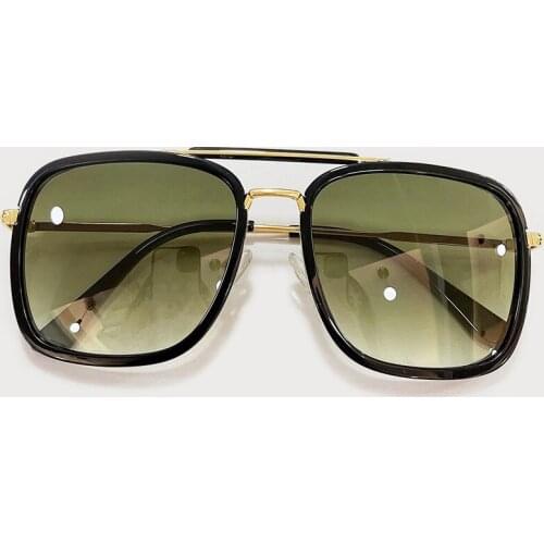 Vintage Square Sunglasses Women Fashion Brand Designer Sunglasses Female Sexy Leopard Black Gradient Oculos De Sol