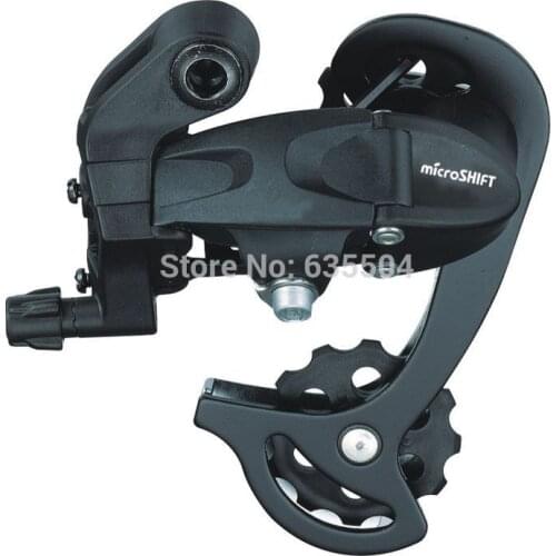 MicroSHIFT RD-M25L ( Long Cage ) Bike Rear Derailleur MTB 3X7 Speed Bicycle Derailleur Cycling Part Compatible for Shimano
