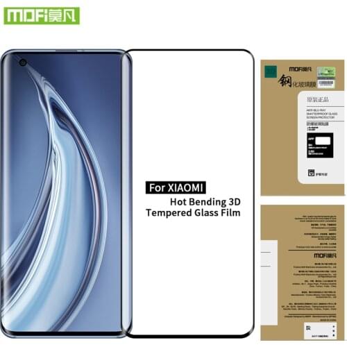 MOFI Full Cover Ultra-Thin For XIAOMI MI 11 Ultra Note 10 Pro 11X 11i 10T Screen Protector Film Color Mobile Tempered Glass