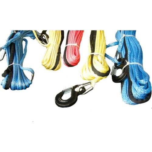 14mm 40m 12 Strand UHMWPE Synthetic Winch Rope With Thimble for ATV UTV SUV 4X4 4WD OFF- ROAD