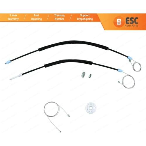 ESC Auto Parts EWR976 Electrical Power Window Regulator Repair Kit Front Right Door for BMW 1 E87 5-door hatchback 2004-2012