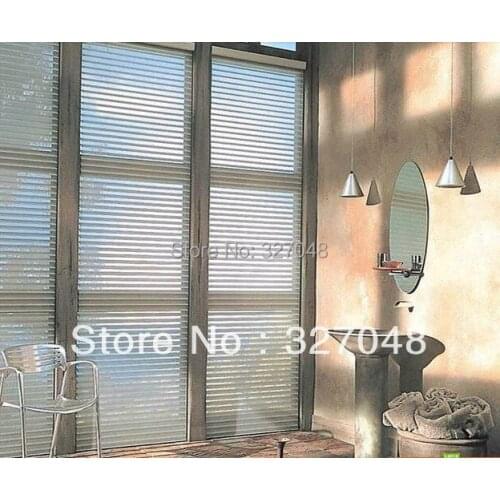 FREE SHIPPING Popular shangri-la blinds/double-layer roller blinds/window treatment/shangri-La blinds