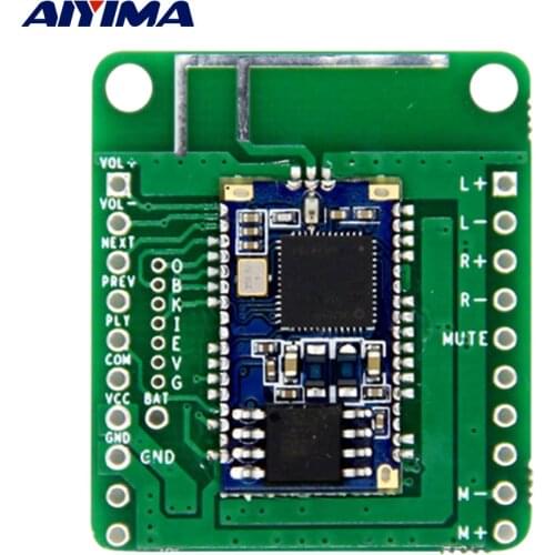 AIYIMA Bluetooth Amplifier Audio Board 2x3W Stereo Amp QCC3003 Bluetooth 5.0 Receiver DIY Speaker Home Sound Theater