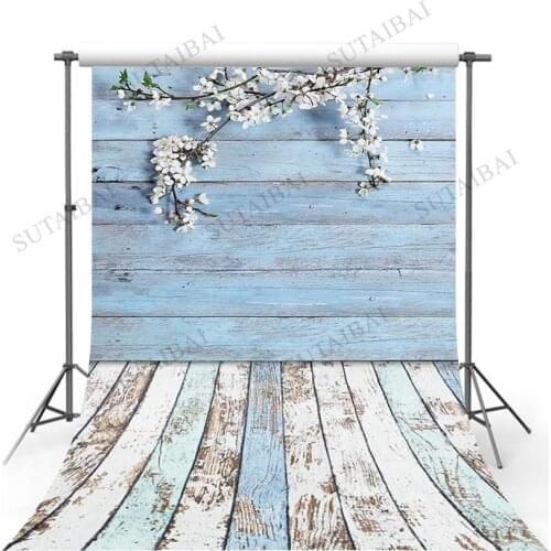 Wedding Wood Floor Backdrop Sping Wonderland Forest Light Fairy Garden Background Grass Photography Birthday Banner Photo Studio