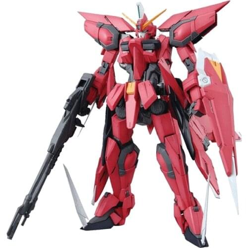 Gunpla 6617 Aegis MG 1/100 with luminous stickers assembled model toy gift