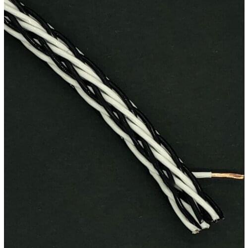 5N OCC Bulk Speaker Cable Jump Cable for DIY Amplifier CD Player Home Theater -(Sell Per 0.5m)