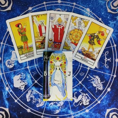 New Trends Tarot Cards And PDF Guidance Divination Deck Entertainment Parties Board Game Support Drop Shipping 78Pcs/Box