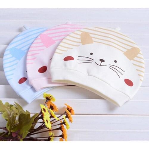 Cute Cartoon Baby Hat Newborn Boys Girls Cotton Beanie Soft Caps Toddlers Kids Beanie Cap Girl Boy Children Hats Baby Products